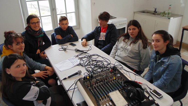 Plateau radio 10 ans junior association du bassin ludois