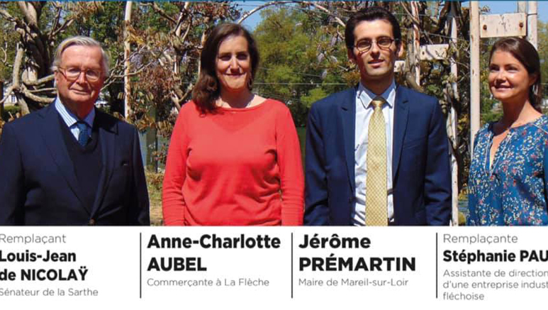Louis-Jean de Nicolaÿ, Anne-Charlotte Aubel, Jérôme Prémartin et Stéphanie Pau