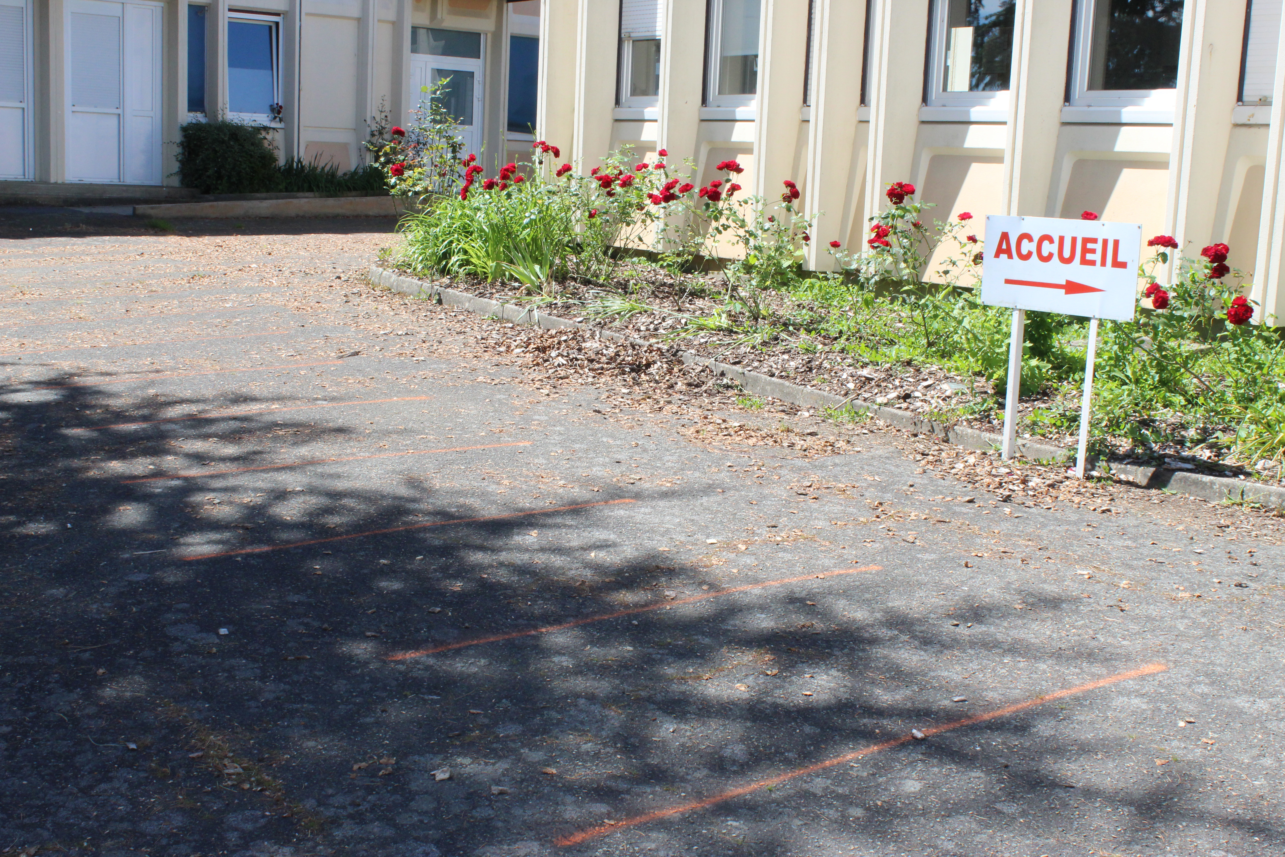Reprise des cours au collège Jacques Prévert de Pontvallain le 18 mai 2020